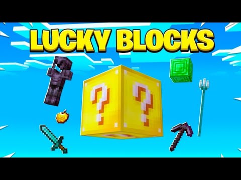 Minecraft Lucky Block In Cubecraft games gameplay #minecraft #mcluck #luckyblock #subscribe