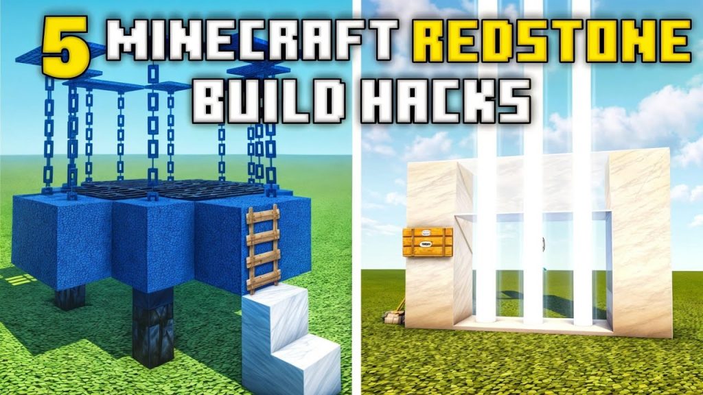 Minecraft: NEW Redstone Build Hacks & Ideas! #video
