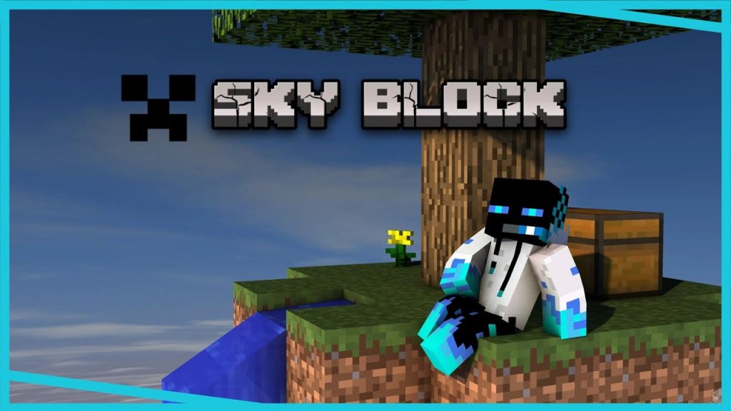 Minecraft Skyblock tenemos hierro