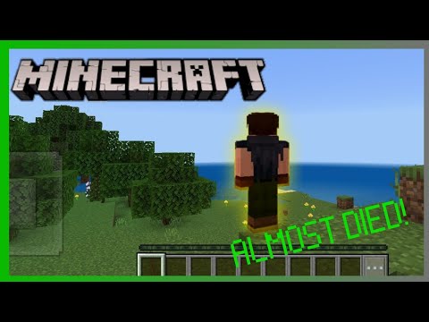 Minecraft Survival But Played In Third Person Mode