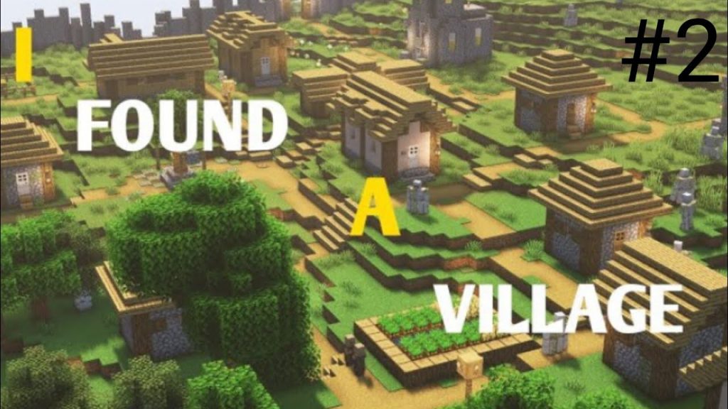 Minecraft Survival mai Mila hme village // Gameplay  #2
