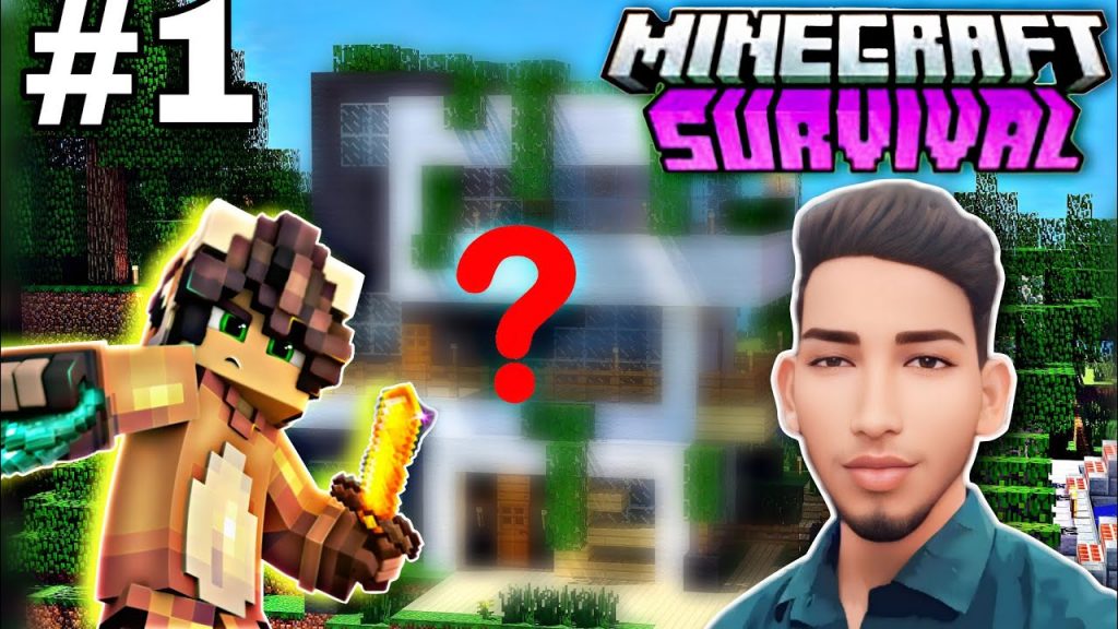 Minecraft survival series EP-1 (1.20) Hindi | I MADE A LEGENDRY HOUSE