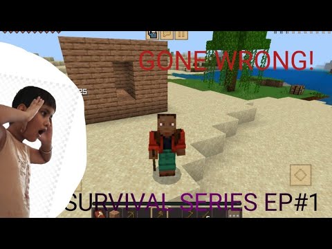 Minecraft survival series episode#1 (GONE WRONG)