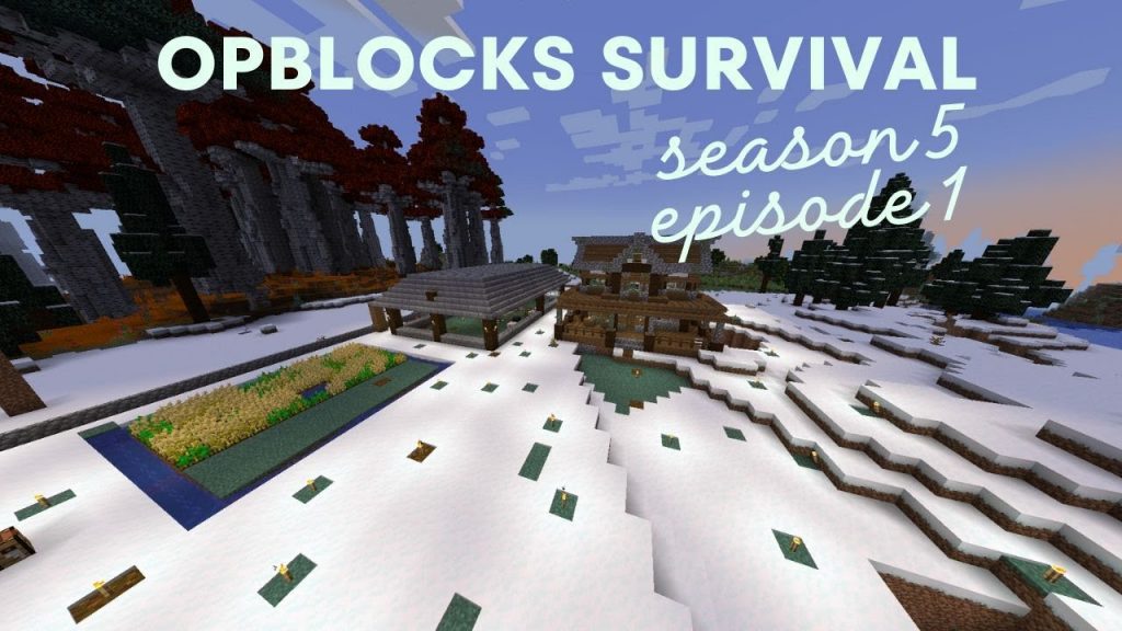 New Base and OP Tools on Day One??? | OPBlocks Survival S5 E1