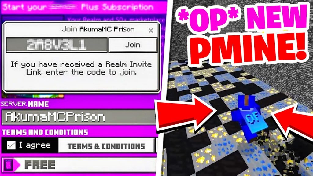 *OP* NEW PMINE UPGRADE!! (Minecraft Prison Server 2024) | AkumaMC OP Prison #12