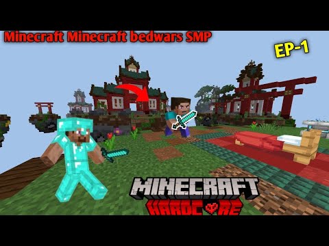 Playing Bedwars in Our Rawknee Smp Only Minecraft Survival Series (Hindi)