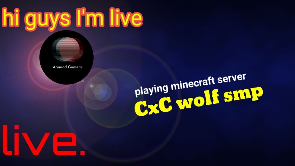 Playing Minecraft Server CxC Wolf Smp | #minecraft #live @CriticalGaming18