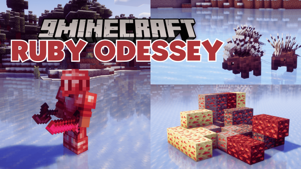 Ruby Odyssey Mod (1.20.4) Shining Gemstones