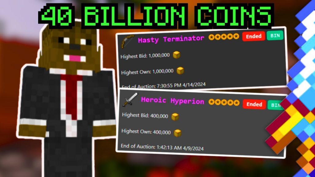 They scammed 40B worth of Hyperions and Terminators... (Hypixel Skyblock)