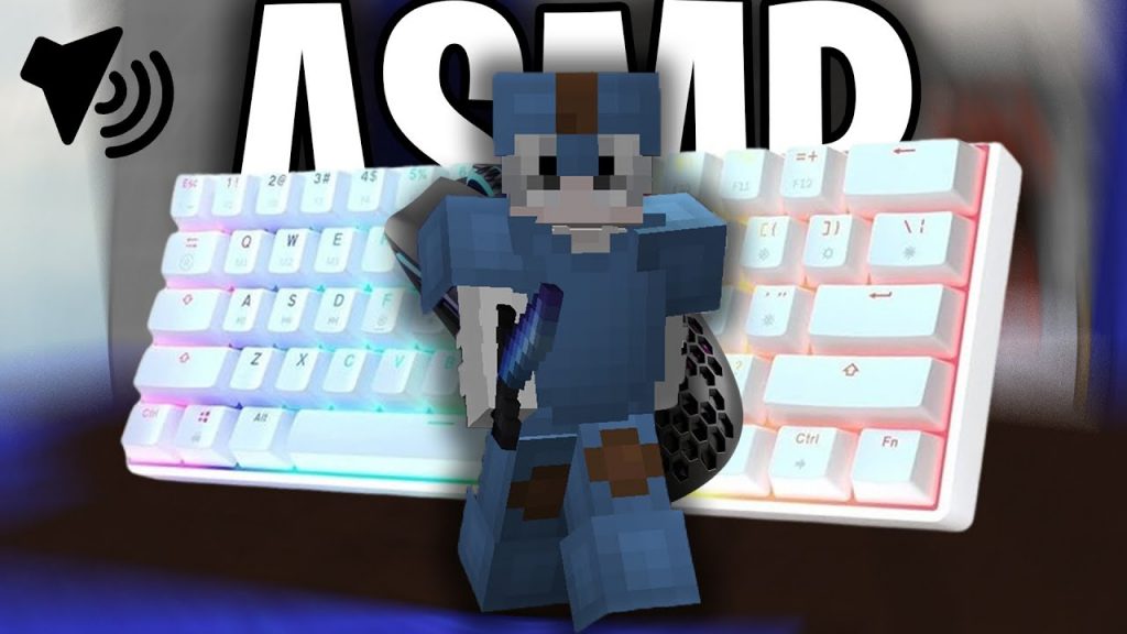 Thocky Minecraft Mouse and Keyboard Sound Hypixel Bedwars [200FPS]