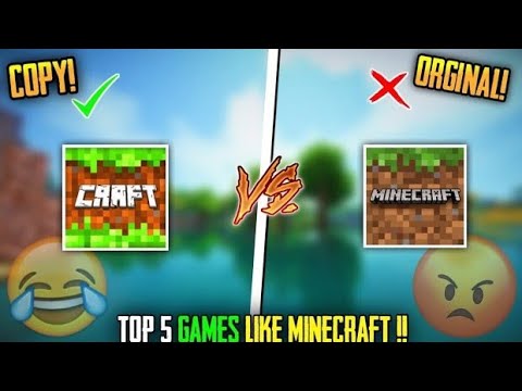 Top 5 Like Minecraft Games 2024 || Top 5 Games Like Minecraft For Android 2024