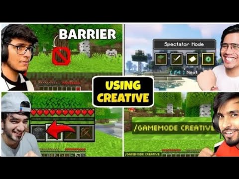 Why Gamers Using Creative ModeSurvival Minecraft ?