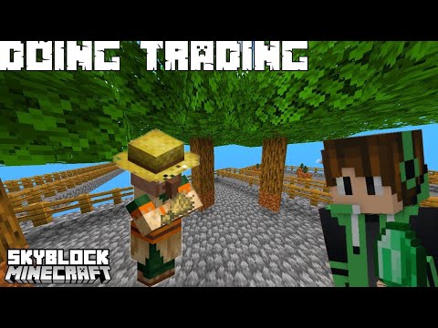 doing trading||minecraft skyblock