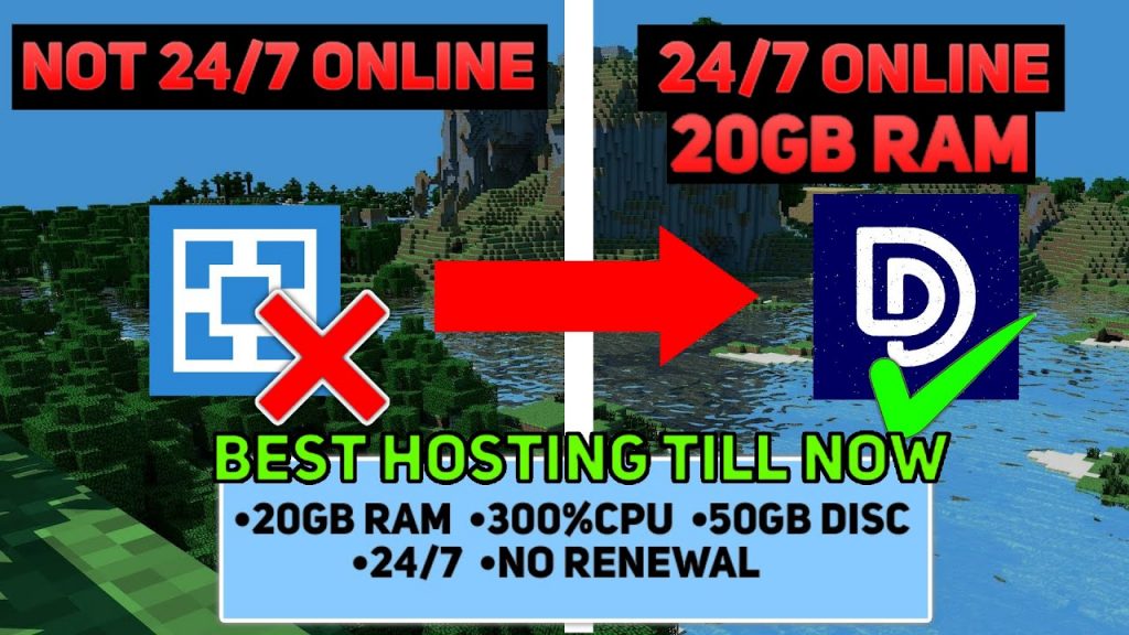 How To Make Free 24/7 Minecraft Server Hosting | 20GB Ram | JAVA+PE #minecrafthosting #freehosting