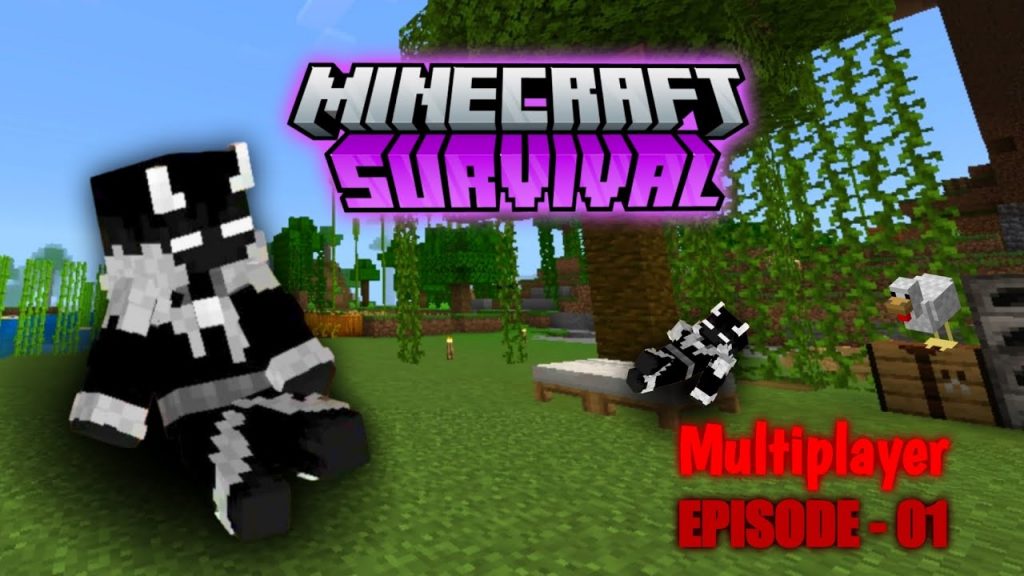 MINECRAFT PE Survival series Episode - 01 || #minecraft #minecraftpe #multiplayer #series
