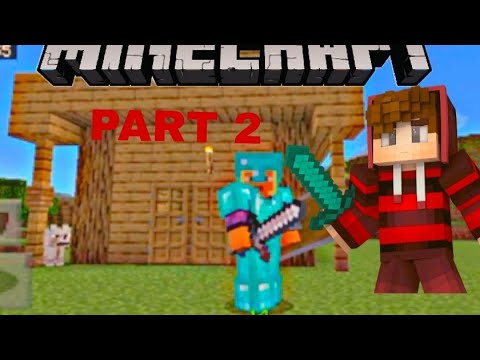 The Minecraft survival world diamond Armour part 2 you waiting for end