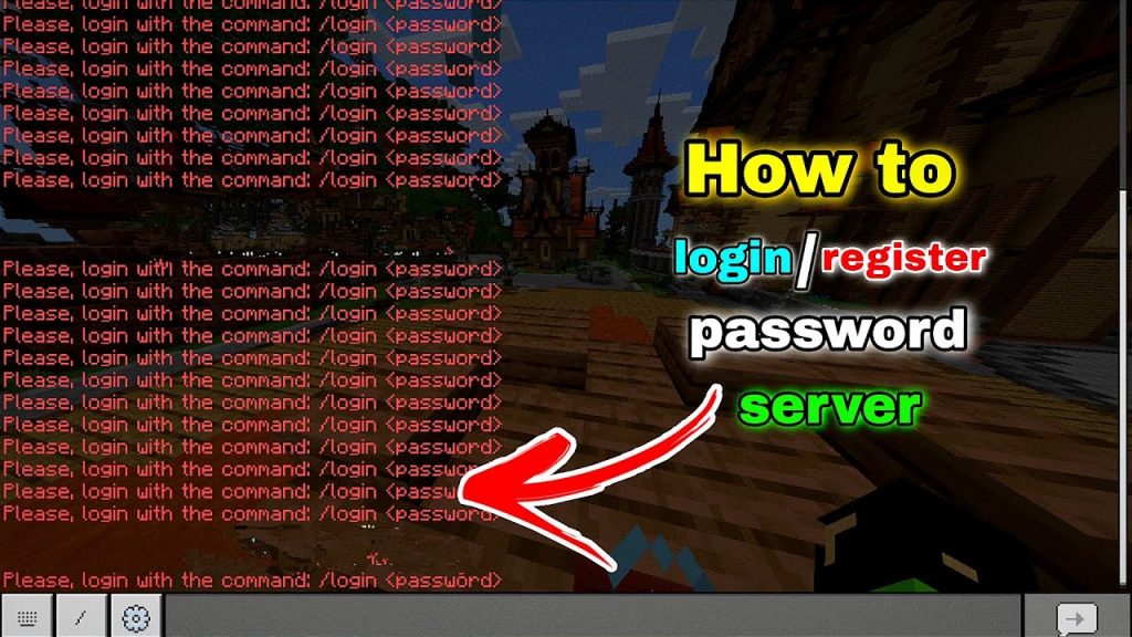 minecraft login security password server